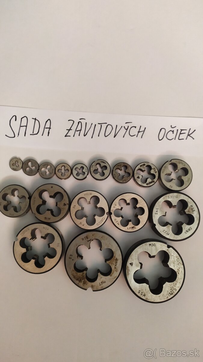 Závitorezné náradie a meradlá - 3