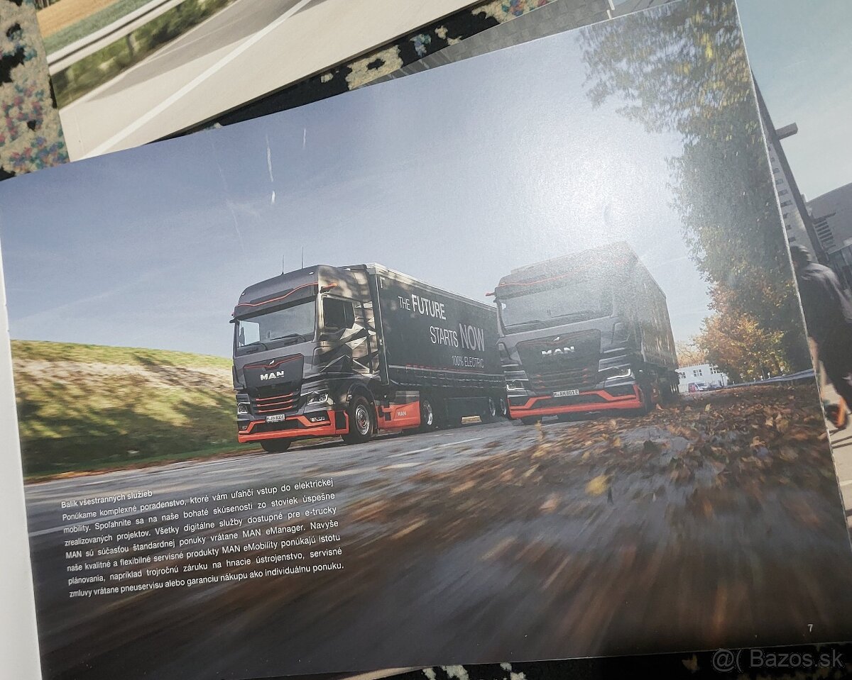 📚Ponúkam na predaj originálne prospekty Kamióny MAN 🚍 - 3
