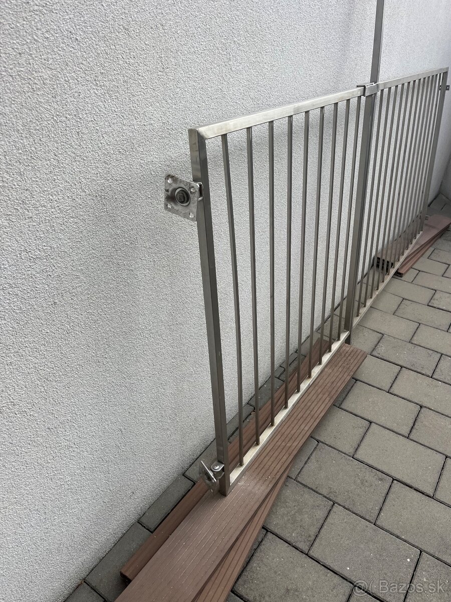 260cm branka s plotom nerezova - 3