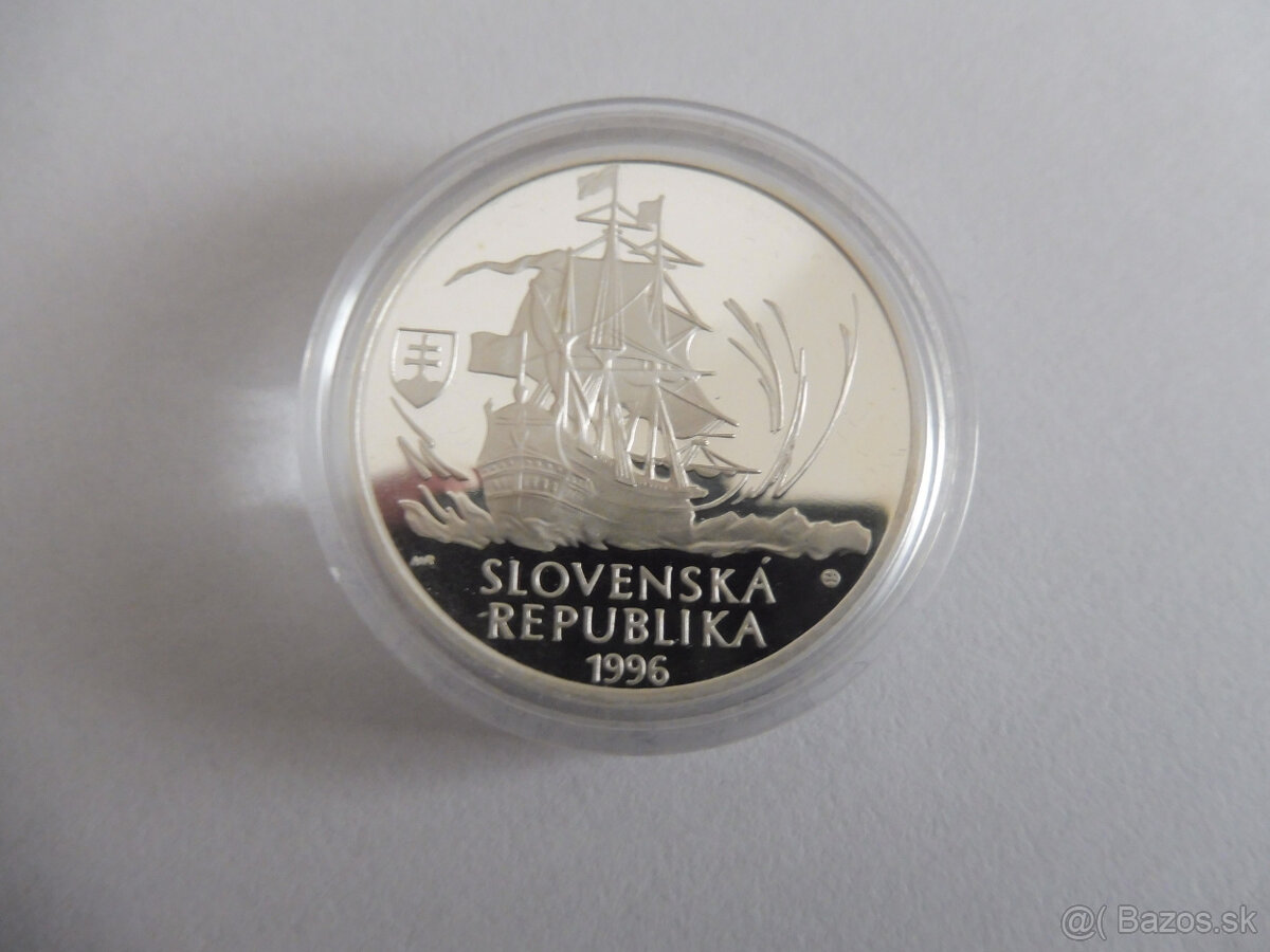 200Sk/1996 Móric Beňovský, proof - 3