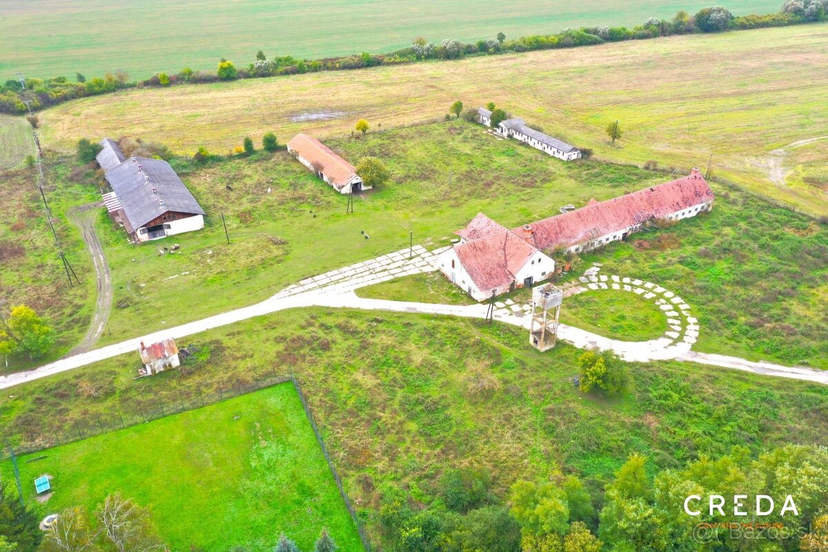 CREDA | predaj priemyselný pozemok, Horňany - 3