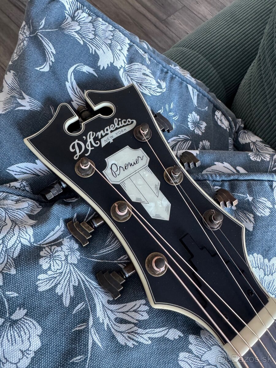 D’Angelico premier Tammany Orchestra E Caramel burst - 3