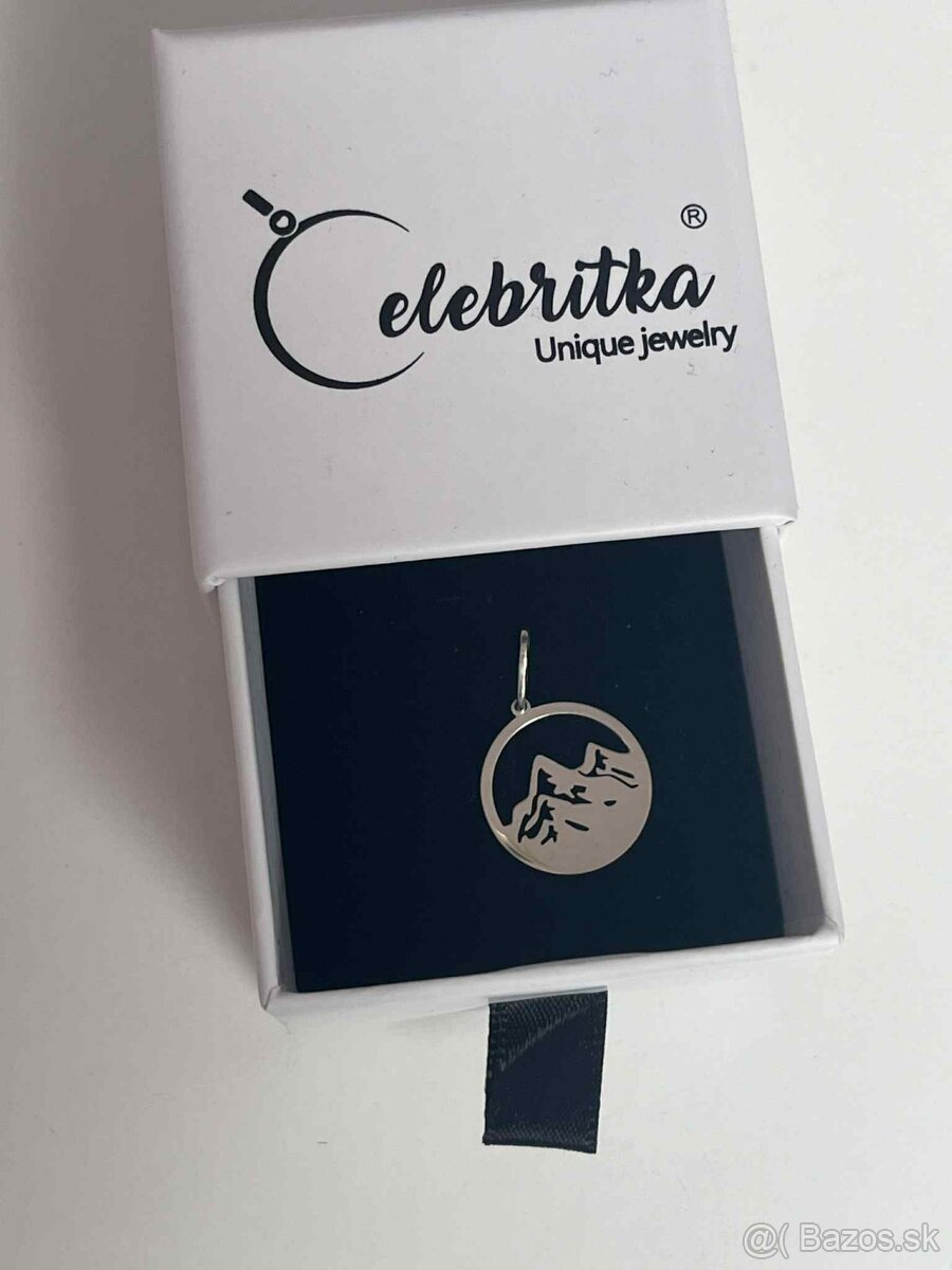 Strieborný prívesok Hory - 3