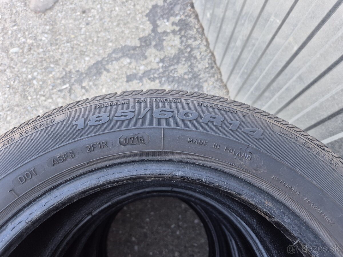185/60 r14 letné - 3