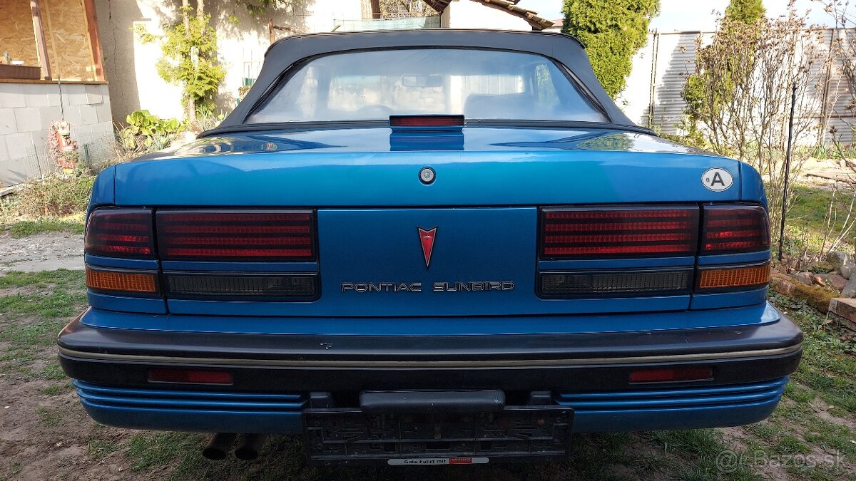 pontiac sunbird 2,0 1991cabriolet - 3