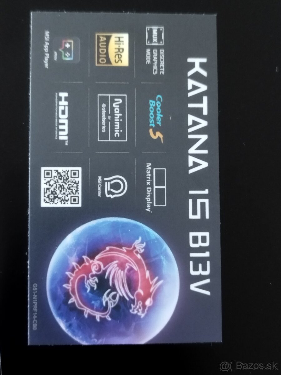 MSI Katana 15 b13v zaruka do 2/2028 - 3