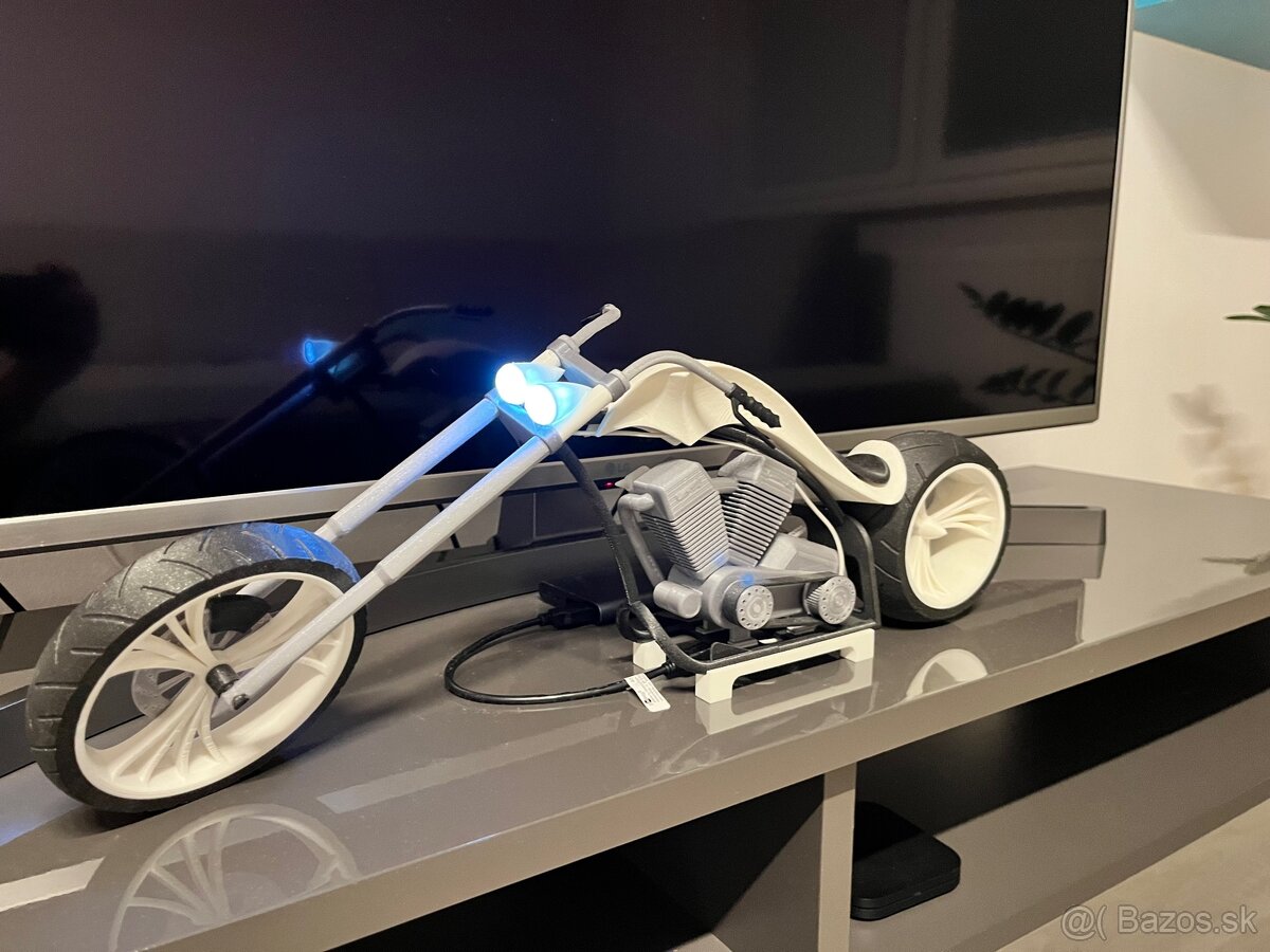 Model motorky 3d tlac - 3
