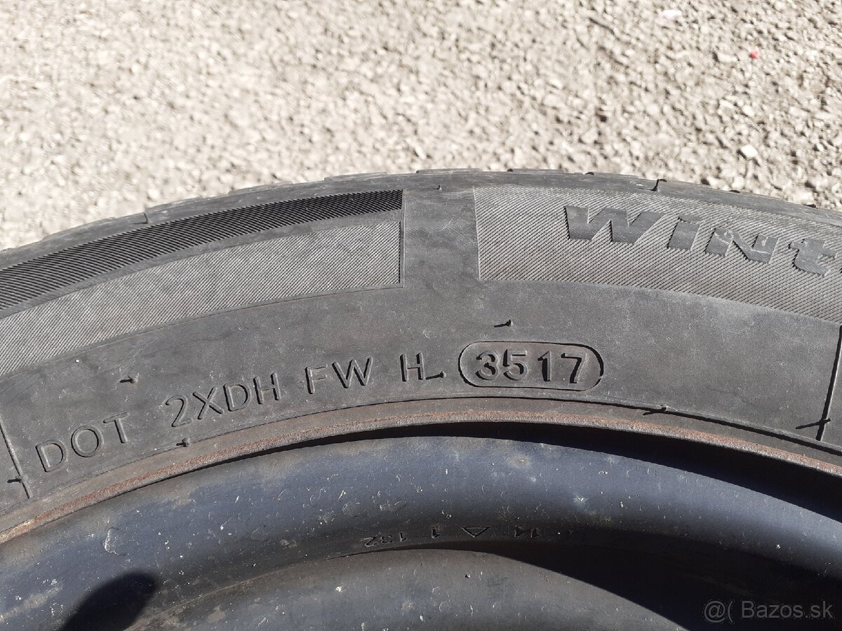 Predám kolesa 195/65 r15 - 3