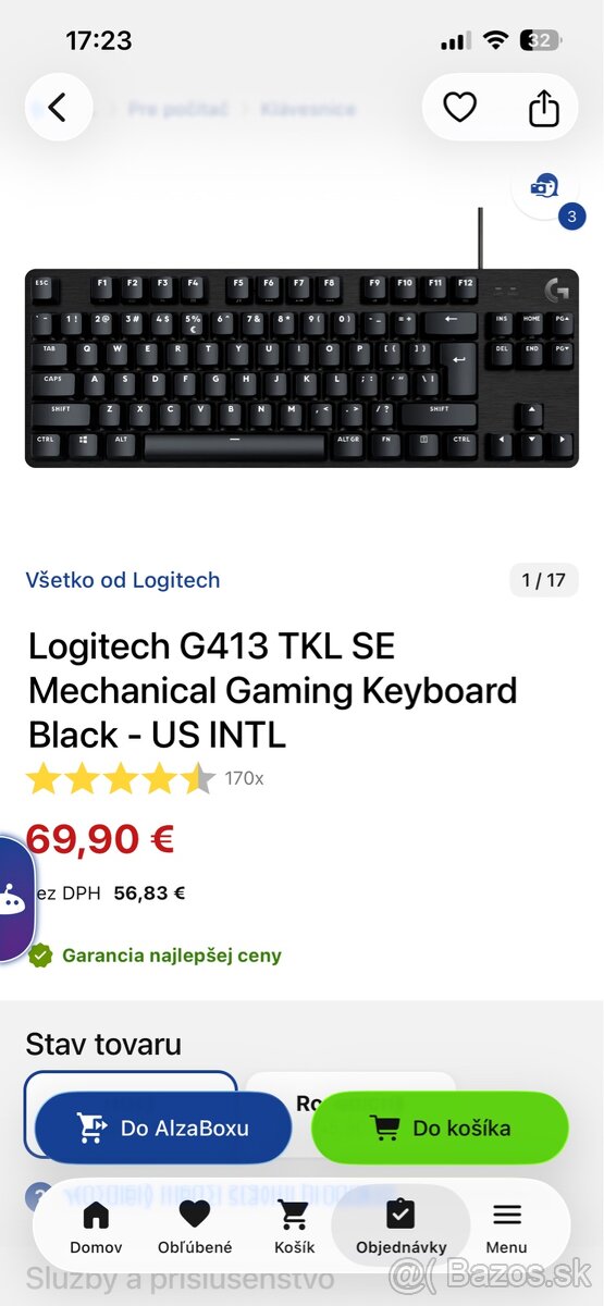 Klavesnica Logitech - 3