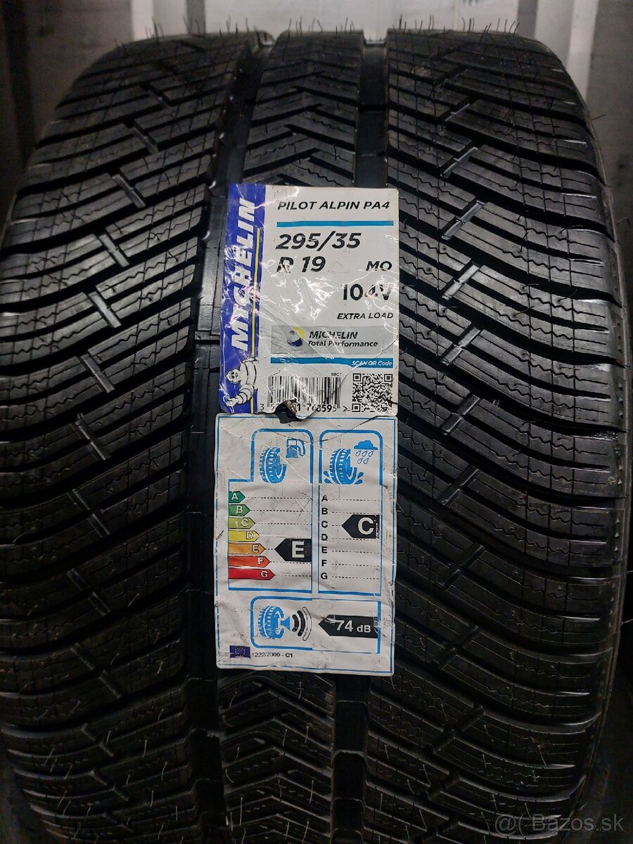 2x zimné pneu Michelin 295/35 R19 - 3