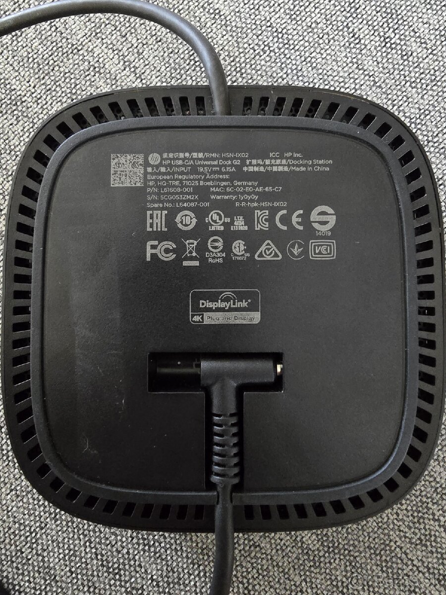 Dokovacia stanica HP USB-C/A Universal Dock G2 - 3