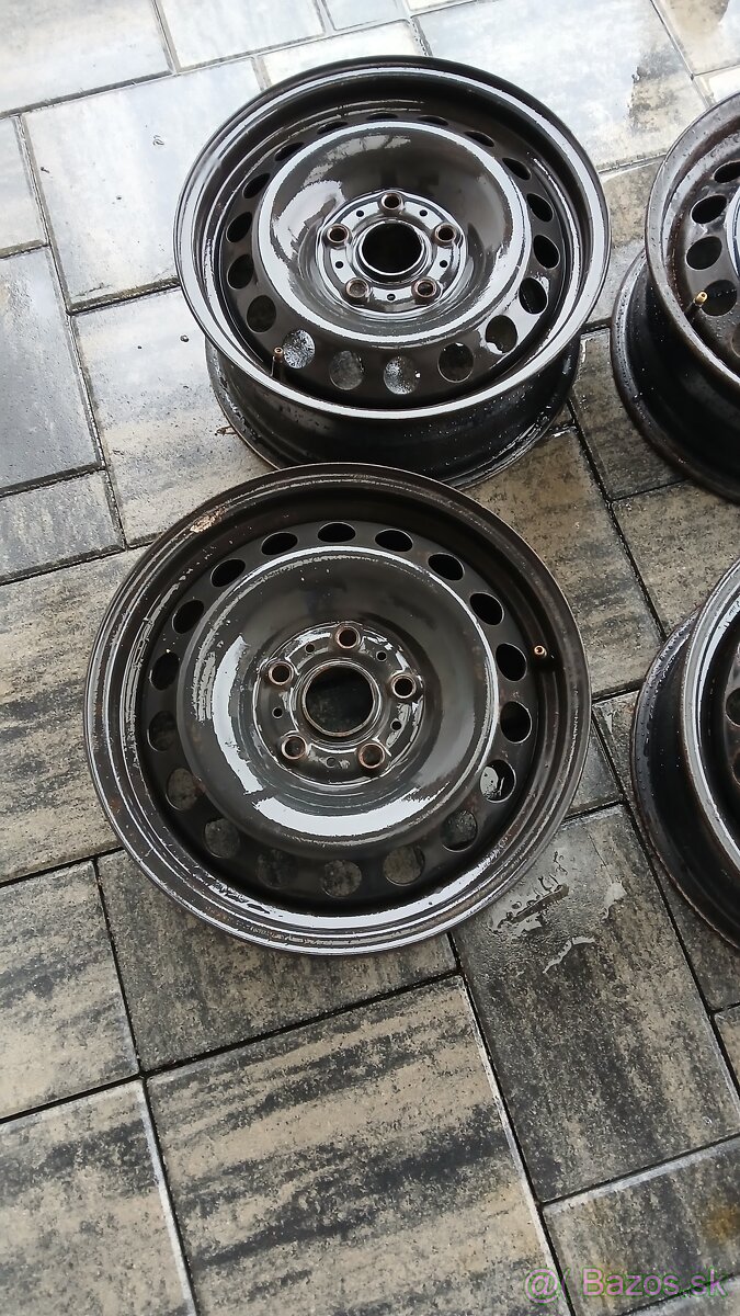 5x112 r15 plechové disky škoda wolkswagen - 3