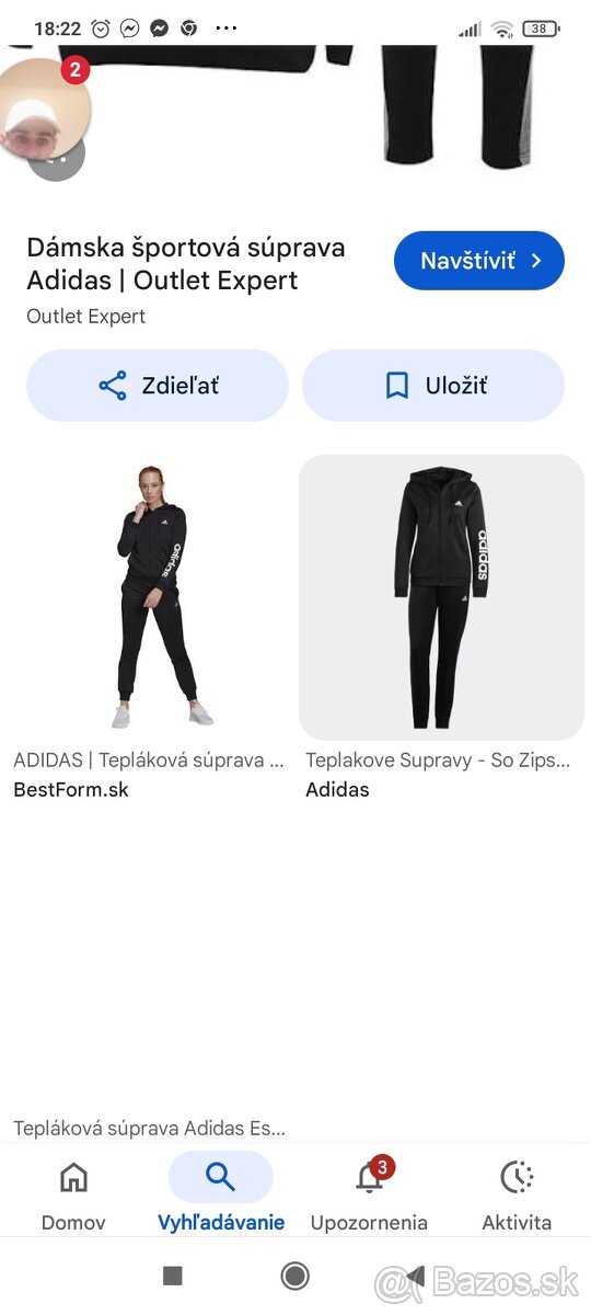 Adidas pánske dámske detské zateplené supravy - 3