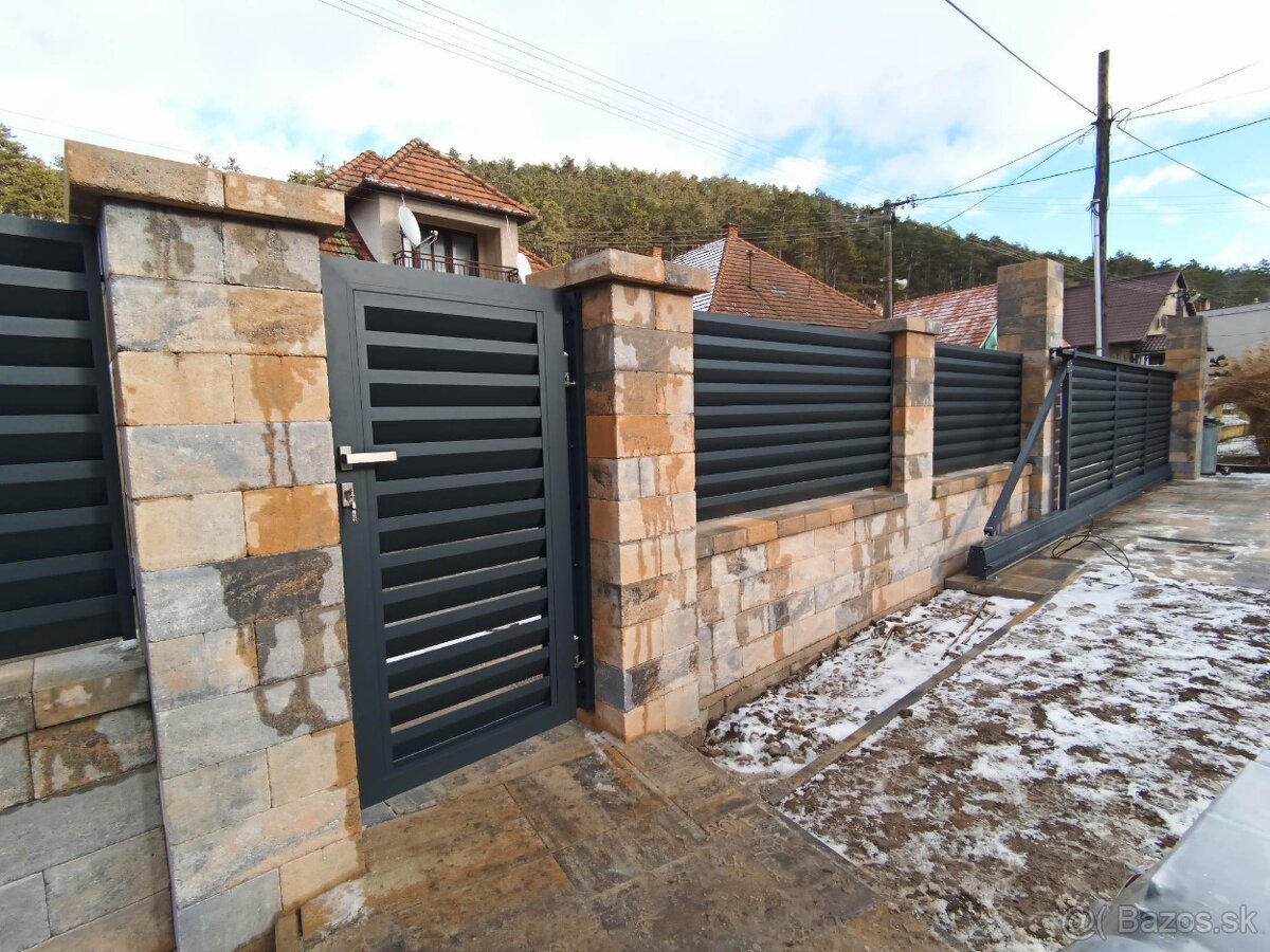 Hliníkové oplotenie - 3