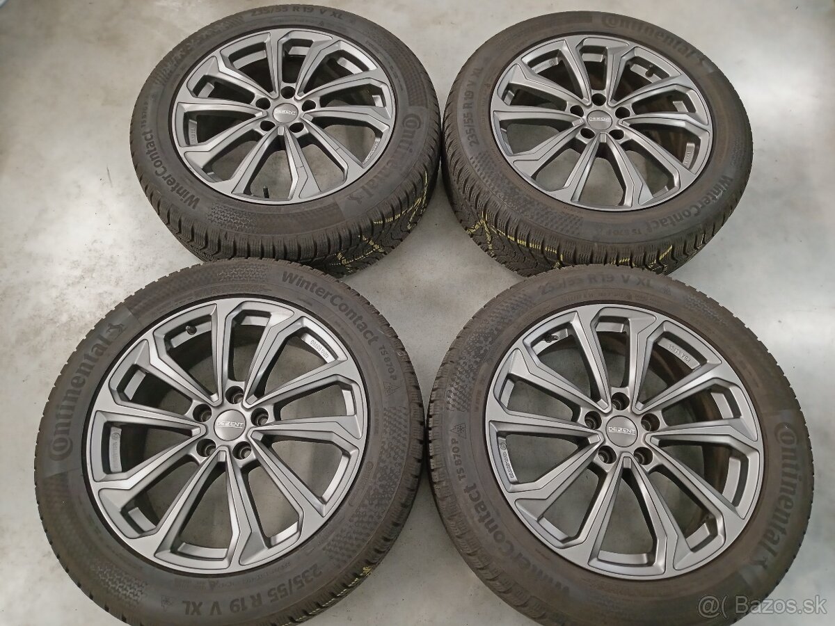 4ks zimne ALU 5x114,3 R19 7,5J ET54,5 DEZENT - 3