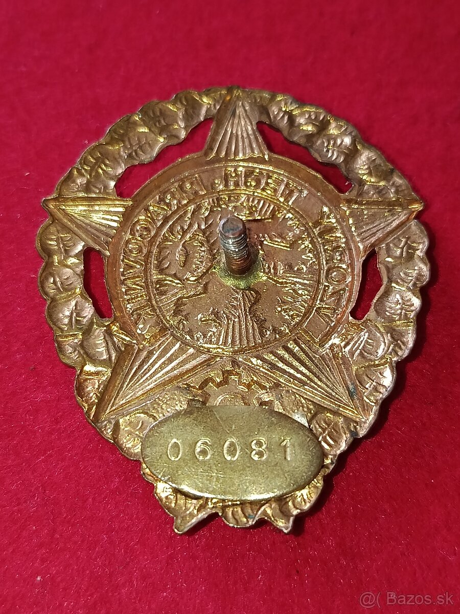 Odznak Vzorný - 3