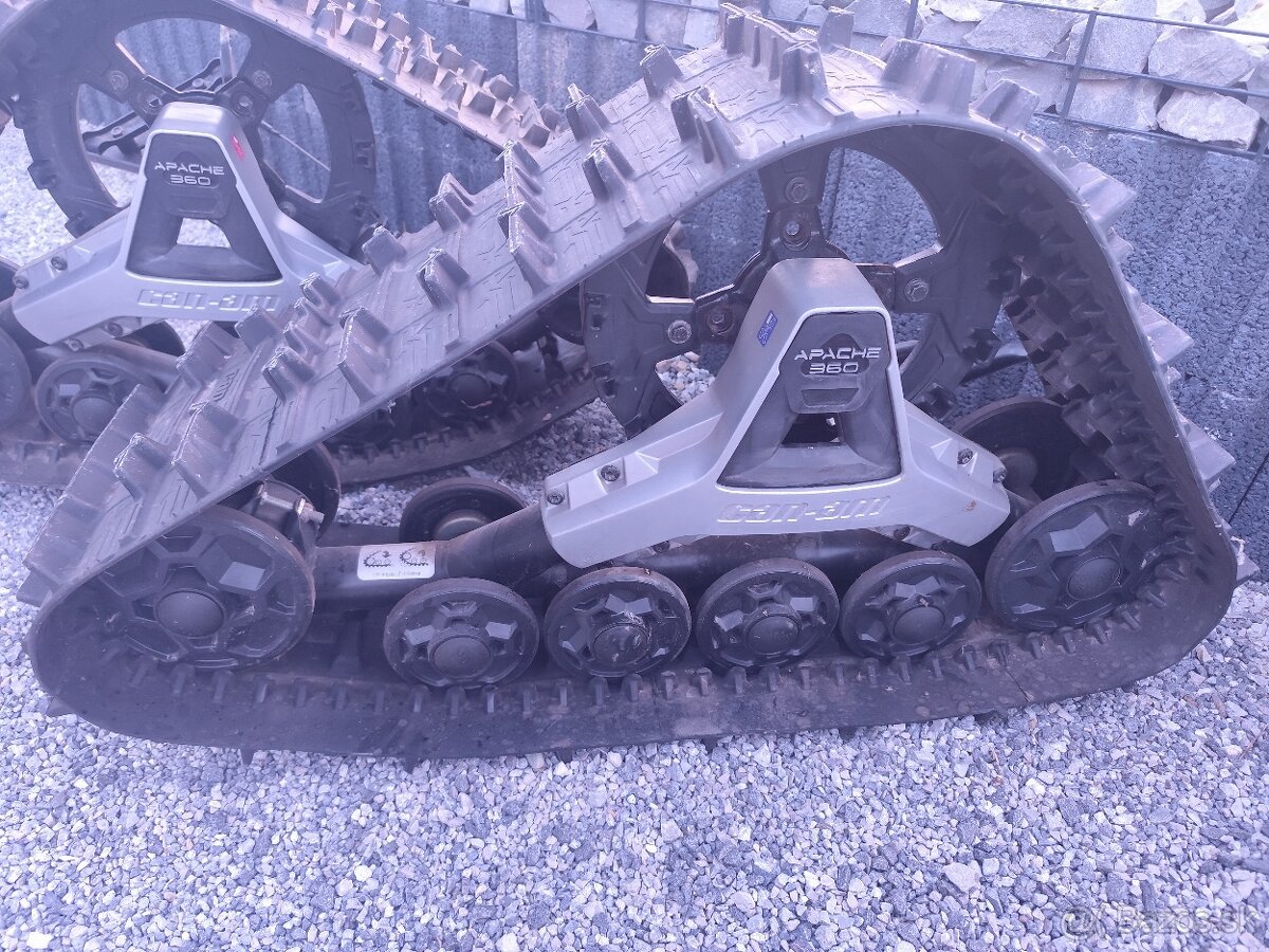Predám snežné pásy Apache 360 Can am