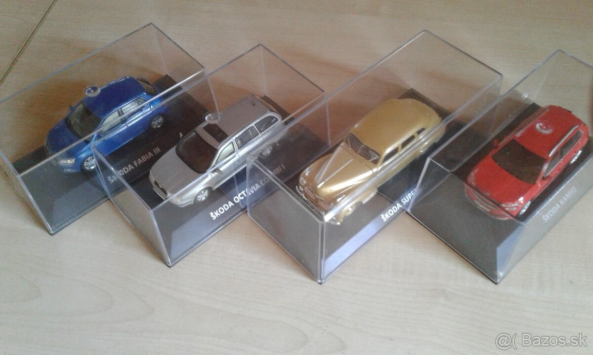 Zberateľské modely áut zn. Škoda - 3