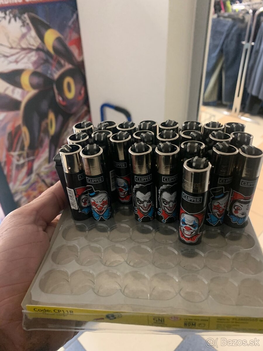 Clipper zapaľovače 142ks - 3