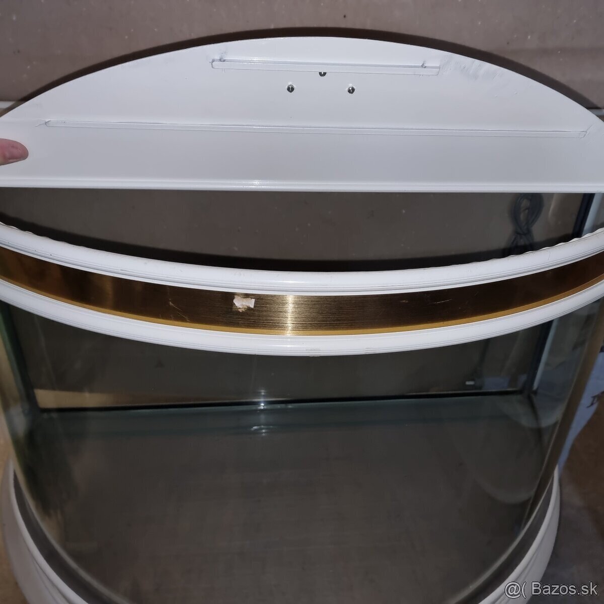 Akvárium v tvare Pol guly 240L - 3