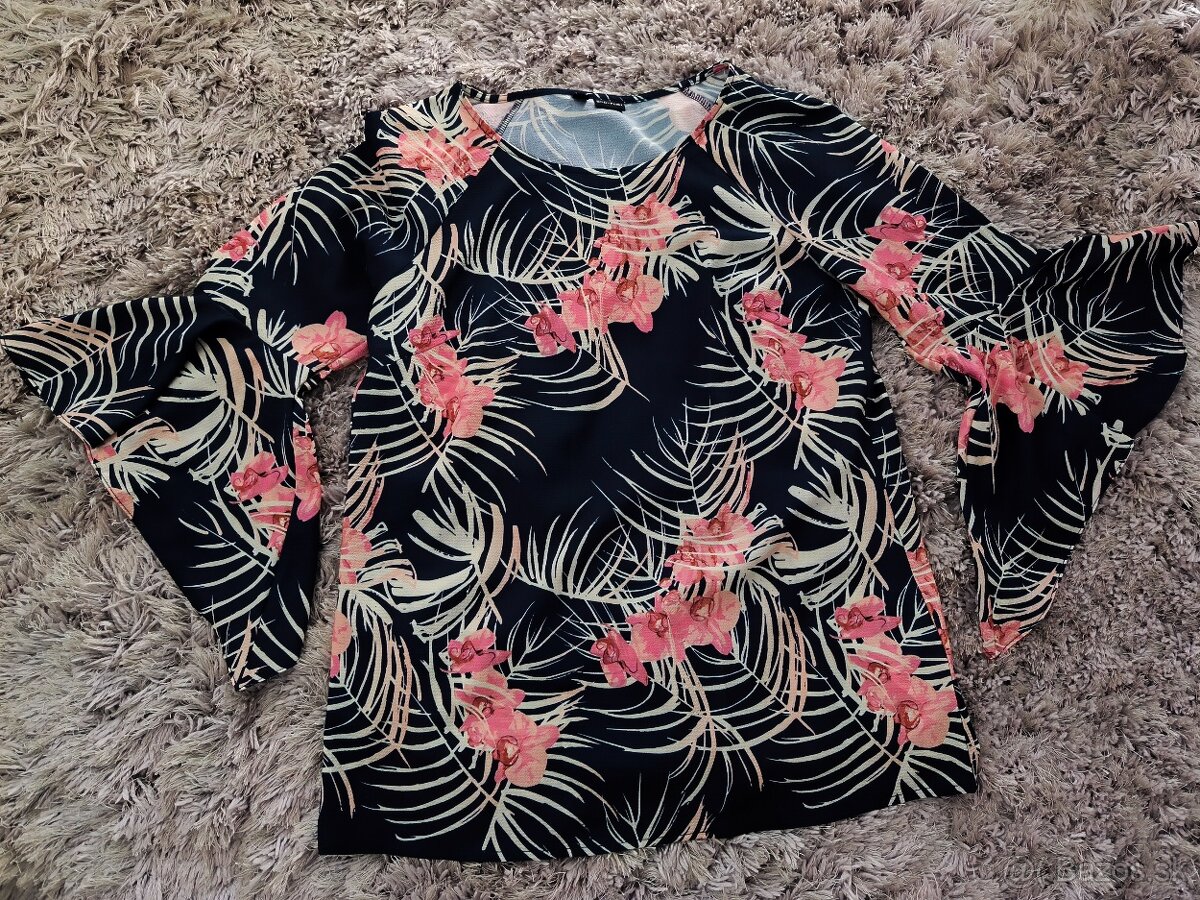 Dámska blúzka modrá XL/42 - 3