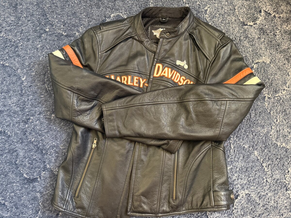 HARLEY DAVIDSON® dámská kožená bunda L - 3