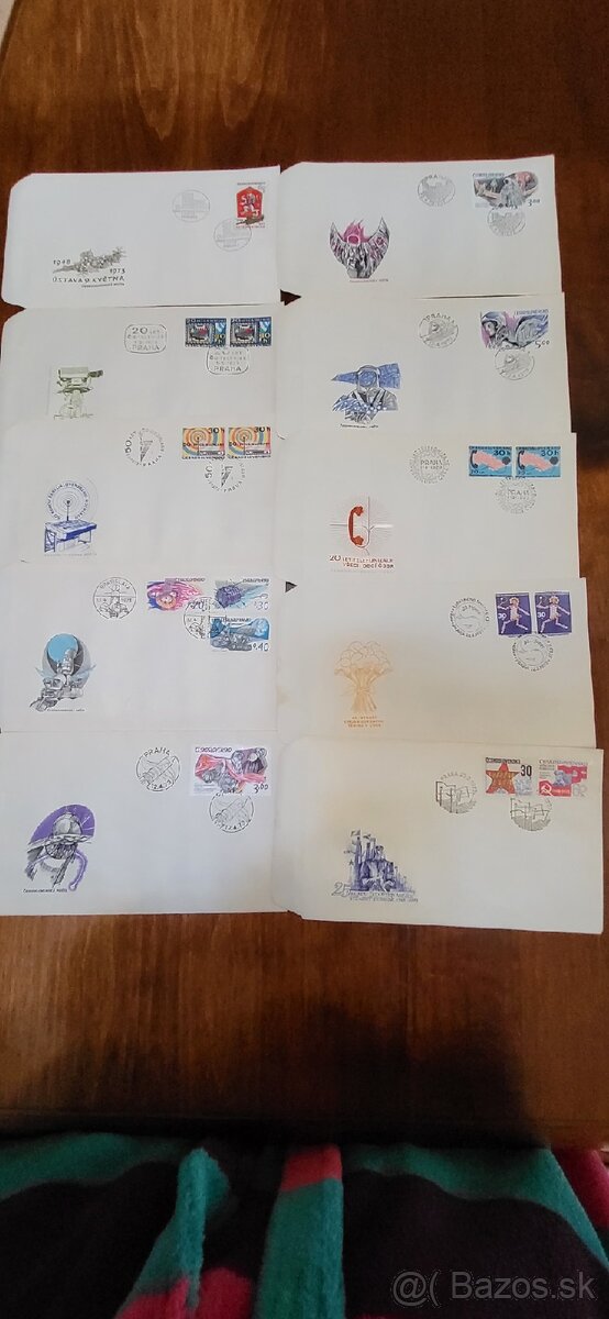 Predám zbierku filatelistických obálok FDC-Československo - 3