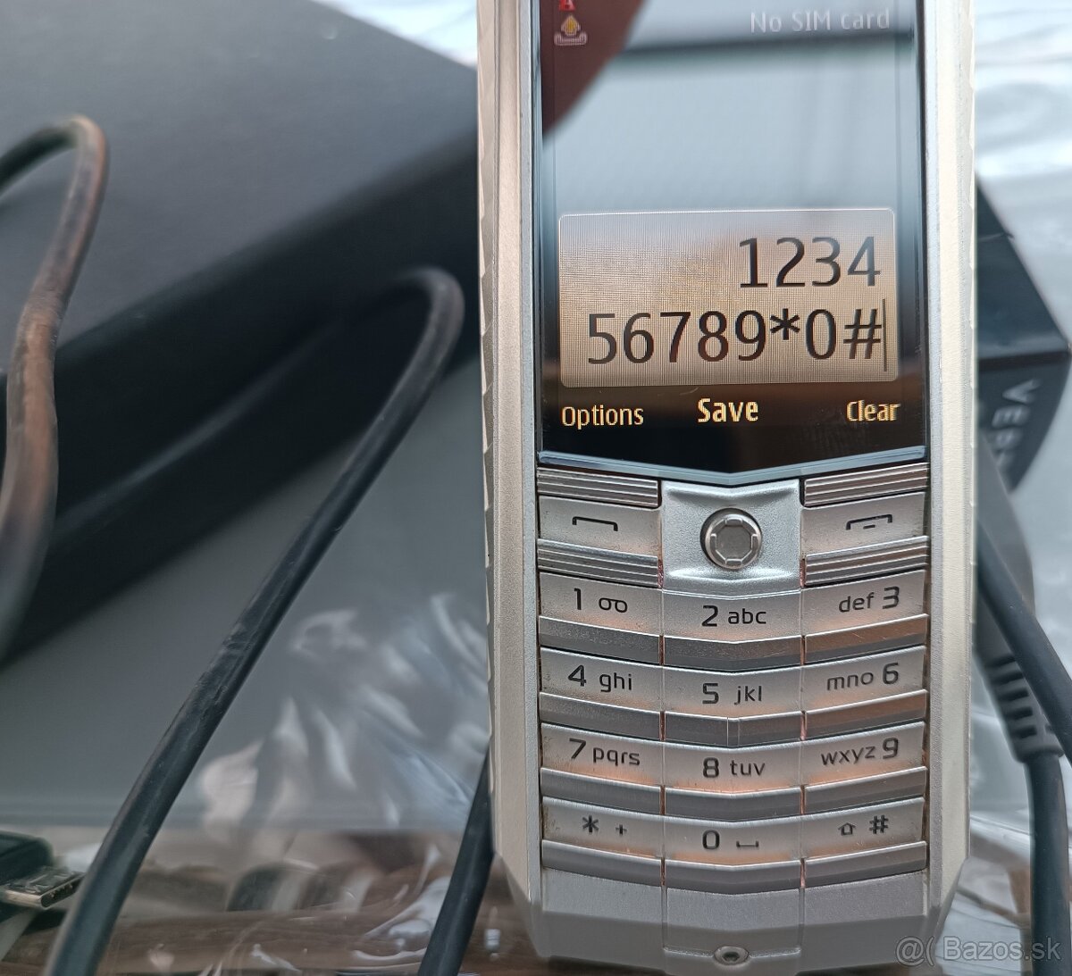 Krásný Luxusní VERTU ASCENT X Rarita, Original INVESTICE - 3