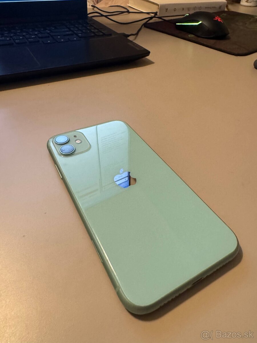 iPhone 11 128 GB – tyrkysový, výborný stav (batéria 74%) - 3