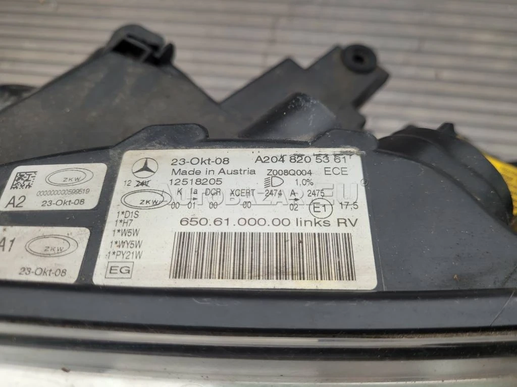 MERCEDES GLK X204 LAVY XENON - 3