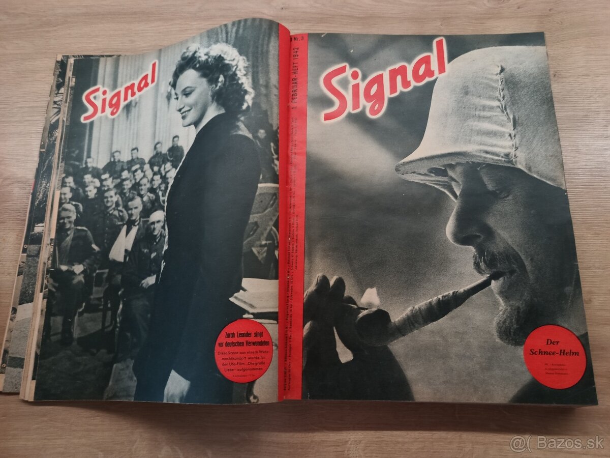 nemecký vojnový SIGNAL 1942 čísla 1-15 - 3