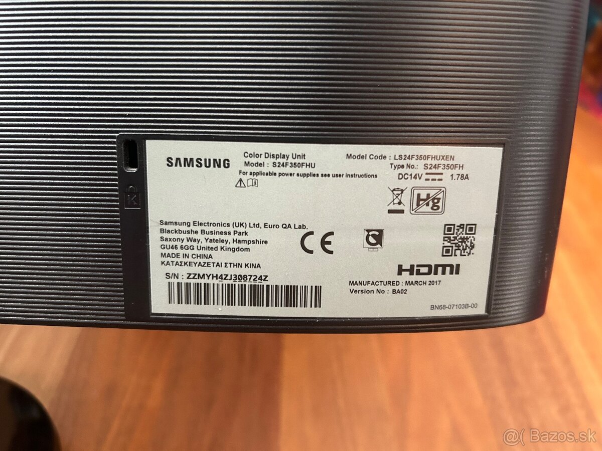 Samsung S24F350FHU - 3
