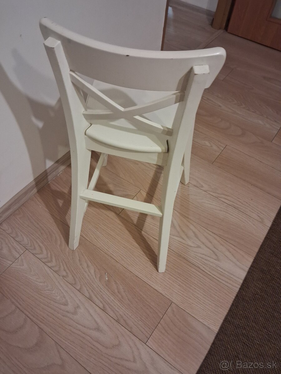 Ikea detska drevená stolička - 3