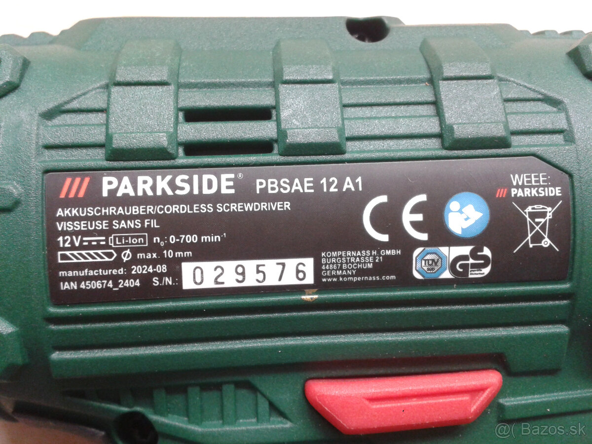 šrobovačka Parkside - 3