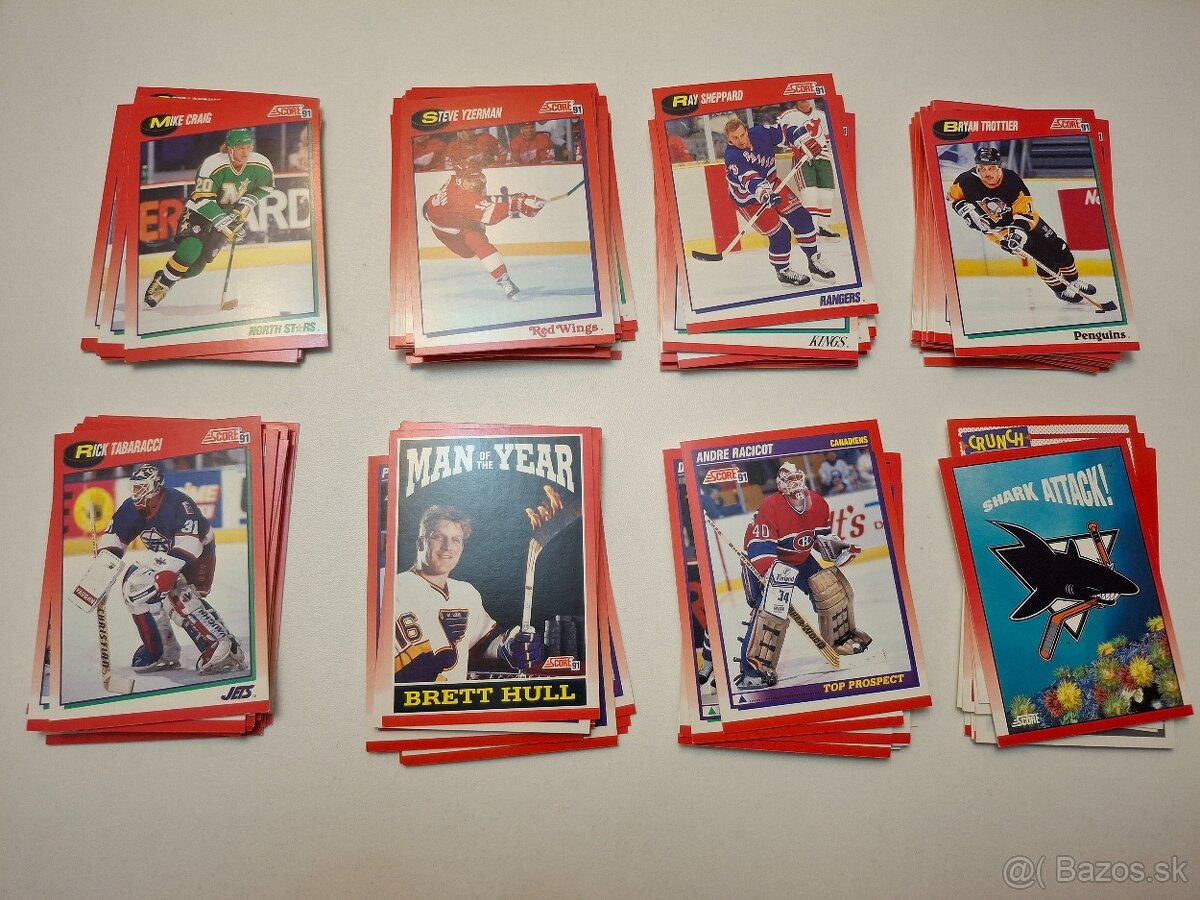 Hokejove karty,karticky - 1991 Score - 3