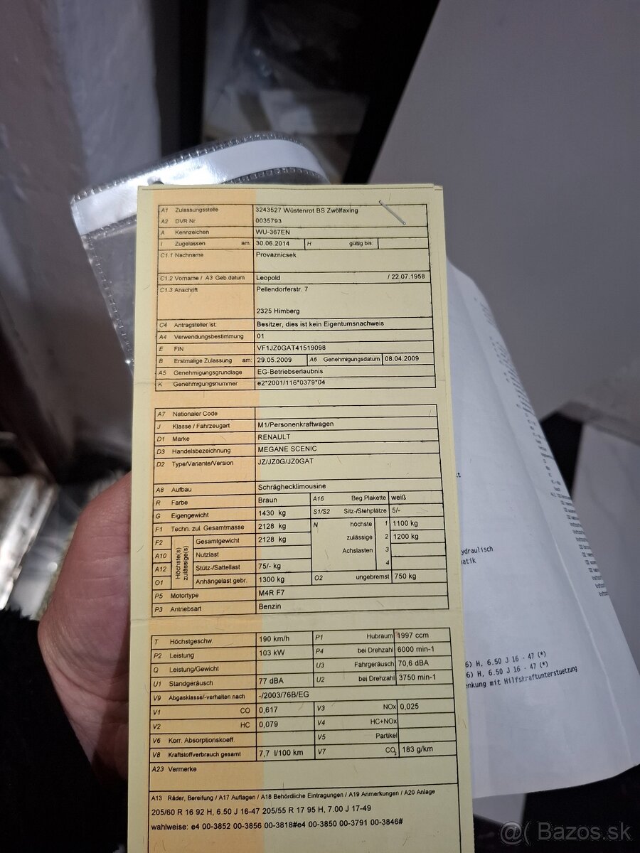 Predám renault Grand scenic 2011 - 3