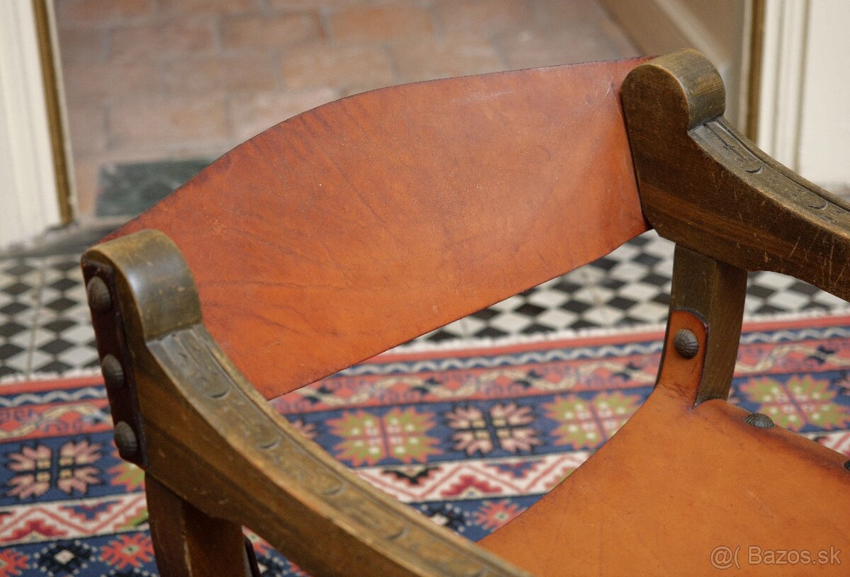 Starožitné kreslo Dagobert - 3