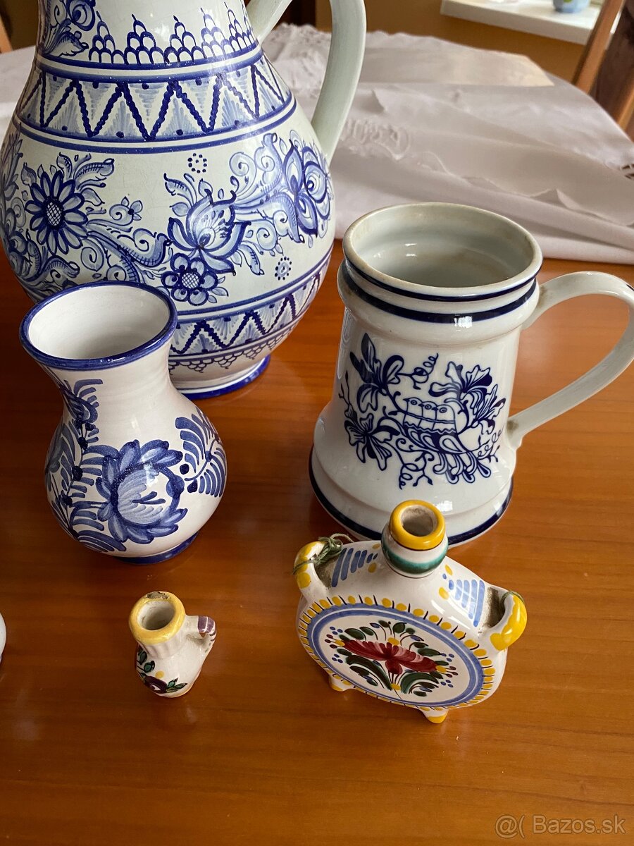 Modranská keramika rôzneho druhu - 3