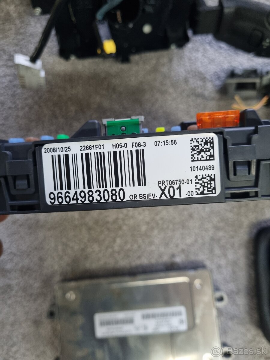 Peugeot 207 BSI BSM ECU Páčky Budiky - 3