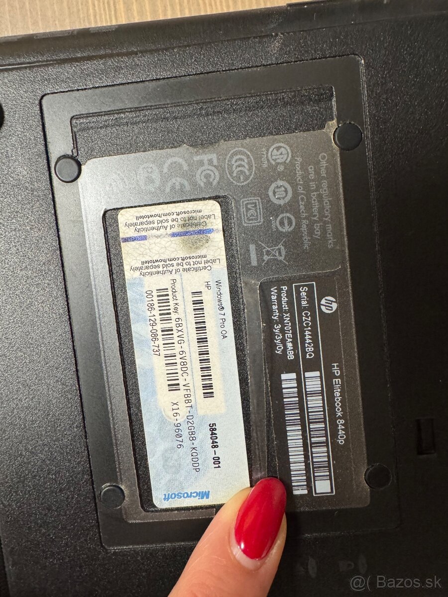 Notebook HP Elite na nadradne diely - 3
