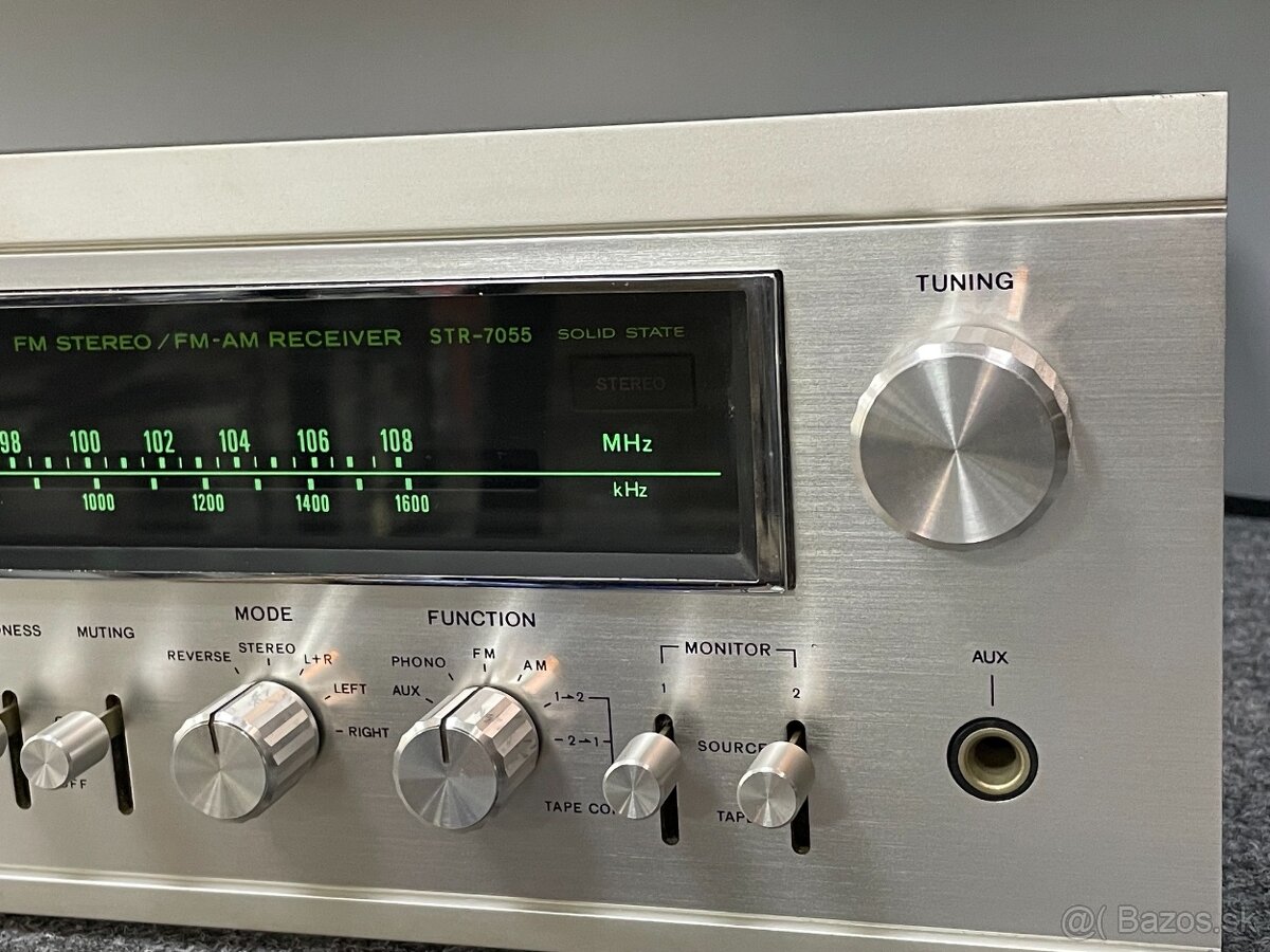 Predám legendárny stereo receiver Sony STR-7055 - 3