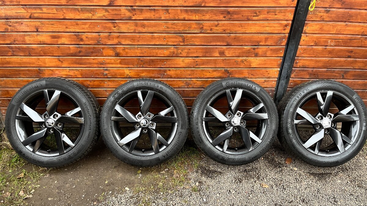 Zimná sada 5x112 r17 Skoda Octavia 4 - 3