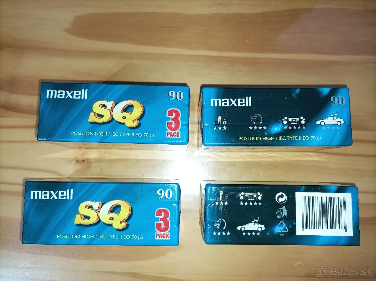 MAXELL SQ 90 - MC kazeta - 3