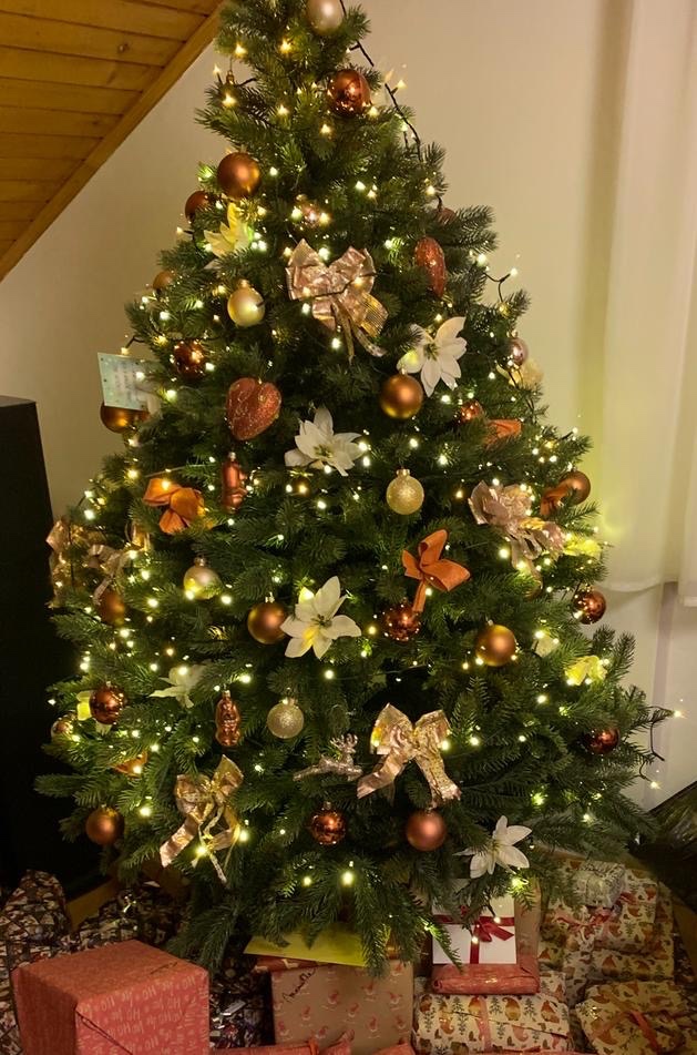 Realistický umelý vianočný 3D stromček 180cm - 3