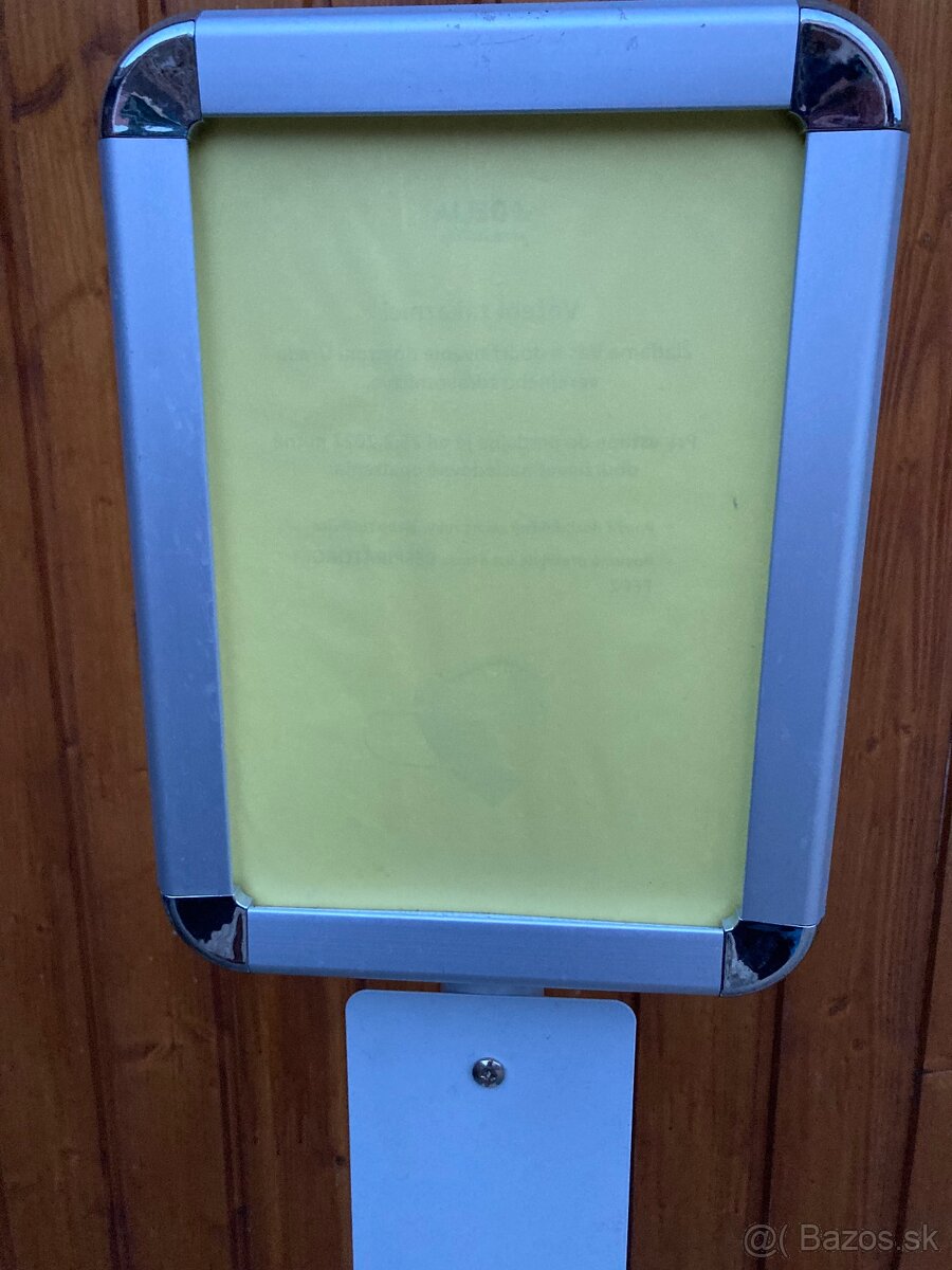 Predám stojan na dezinfekciu rúk aj s nástenkou - 3