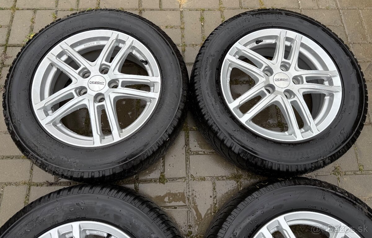 Alu Dezent zimná sada 5x112 Bridgestone 215/60 R16 99 H - 3