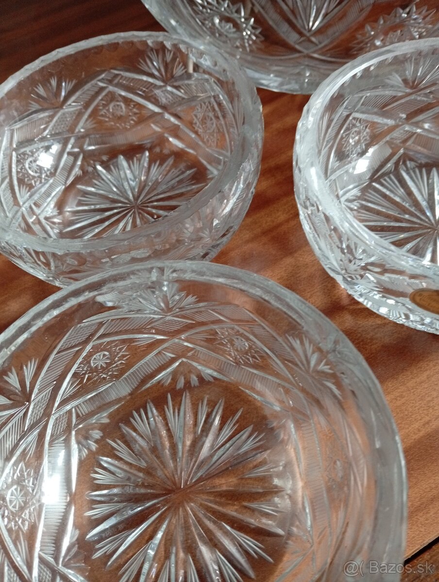Bohemia kryštál súprava, poháre - 3