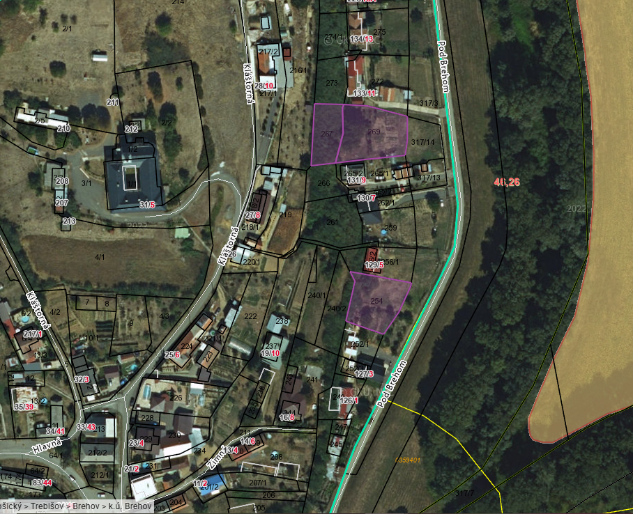 stavebný pozemok v obci Brehov - 3