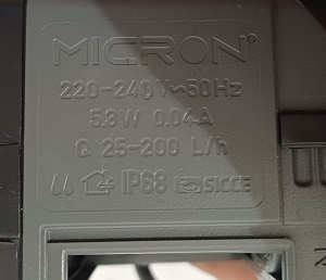 Filter malý Micron - 3