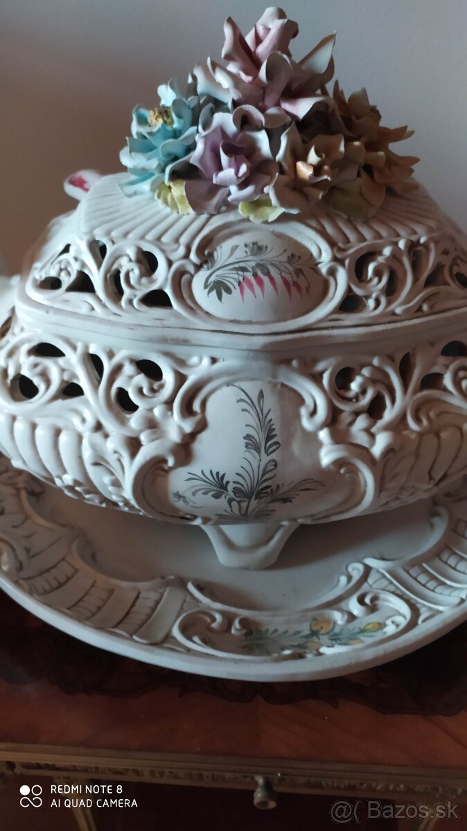Zámocká porcelánová misa - 3